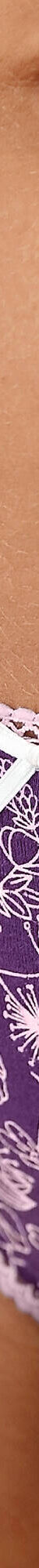 Katoenen slip met geassorteerde bloemenmotieven - Set van 4 (pruim / roze) Katoenen slip met geassorteerde bloemenmotieven - Set van 4 (pruim / roze)
